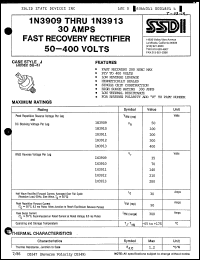 Click here to download 1N3909R Datasheet