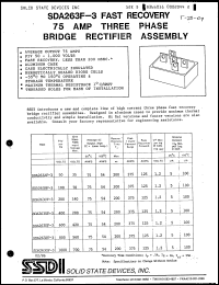 Click here to download SDA263DF3 Datasheet