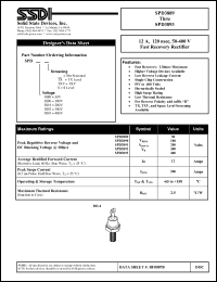 Click here to download SPD3890 Datasheet