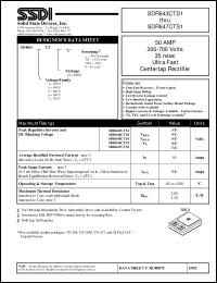 Click here to download SDR646CTS1S Datasheet