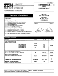 Click here to download SDR936DM Datasheet