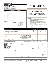 Click here to download SSR1510S.5 Datasheet