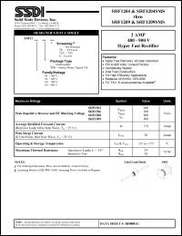 Click here to download SHF1208TXV Datasheet