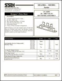 Click here to download SDA180F Datasheet