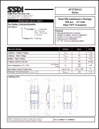 Click here to download SFT2369A2GW Datasheet