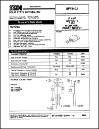 Click here to download SFF240J Datasheet