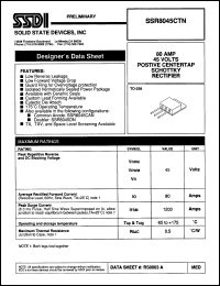 Click here to download SSR8045CTN Datasheet