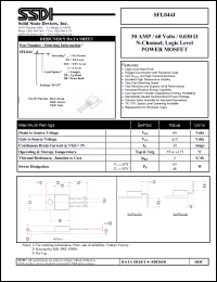 Click here to download SFL044J Datasheet