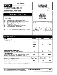 Click here to download SSR2040M Datasheet