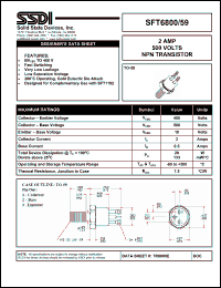 Click here to download SFT6800-59 Datasheet