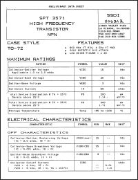 Click here to download SPT3571 Datasheet