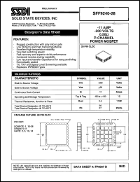 Click here to download SFF9240-28 Datasheet