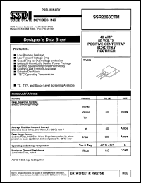 Click here to download SSR2060CTM Datasheet