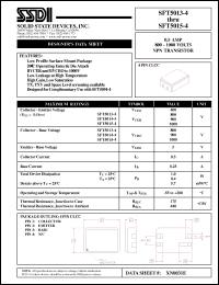 Click here to download SFT5013-4 Datasheet