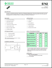 Click here to download S742 Datasheet