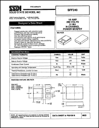 Click here to download SFF240 Datasheet