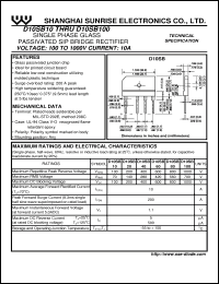 Click here to download D10SB10 Datasheet