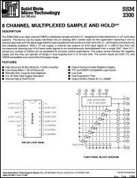 Click here to download SSM2300 Datasheet