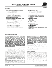 Click here to download SST28SF040A-120-4C-EH Datasheet