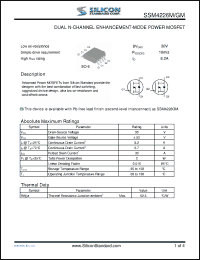 Click here to download SSM4226GM Datasheet