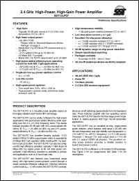 Click here to download SST12LP07 Datasheet