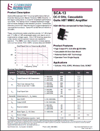 Click here to download SCA-13 Datasheet