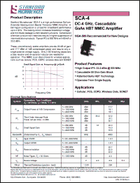 Click here to download SCA-4 Datasheet