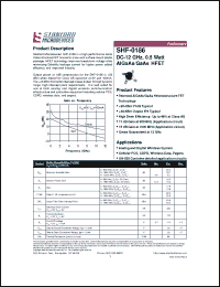 Click here to download SHF-0186 Datasheet