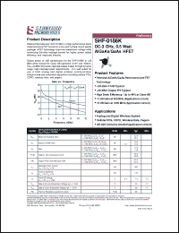 Click here to download SHF-0186K Datasheet