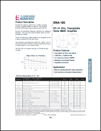 Click here to download SNA-100 Datasheet