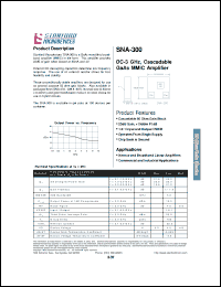 Click here to download SNA-300 Datasheet