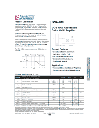 Click here to download SNA-400 Datasheet