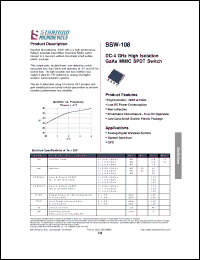 Click here to download SSW-108 Datasheet