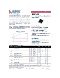 Click here to download SSW-408 Datasheet