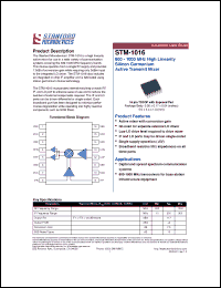 Click here to download STM-1016 Datasheet