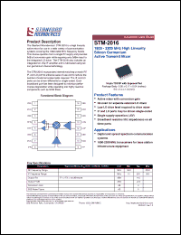 Click here to download STM-2016 Datasheet