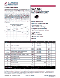 Click here to download SGA-4363 Datasheet