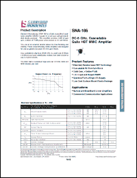 Click here to download SNA-186-TR2 Datasheet