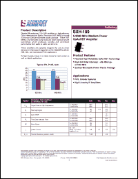 Click here to download SXH-189 Datasheet
