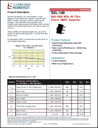 Click here to download SXL-189-TR1 Datasheet
