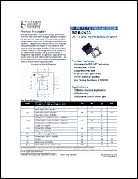 Click here to download SGB-2433 Datasheet