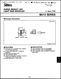 Click here to download MU15-5101 Datasheet