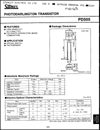 Click here to download PD505 Datasheet
