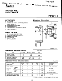 Click here to download PP601-1 Datasheet