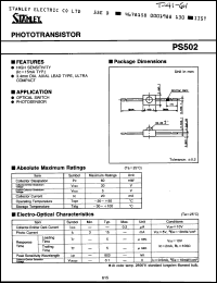 Click here to download PS502 Datasheet