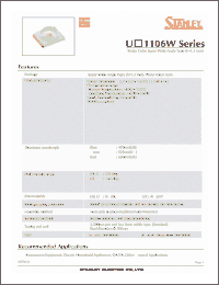 Click here to download UB1106W Datasheet