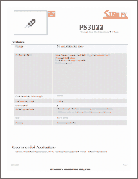 Click here to download PS3022 Datasheet