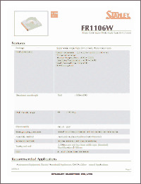 Click here to download FR1106W Datasheet
