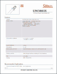 Click here to download UW3803X Datasheet