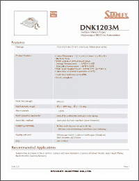 Click here to download DNK1203M Datasheet